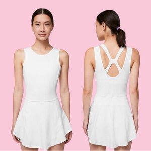 🔥 NWT Lululemon Serene Stride Dress WHITE